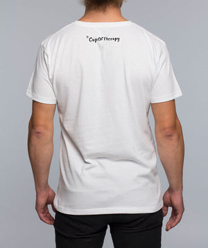 Bromance t-shirt men's white