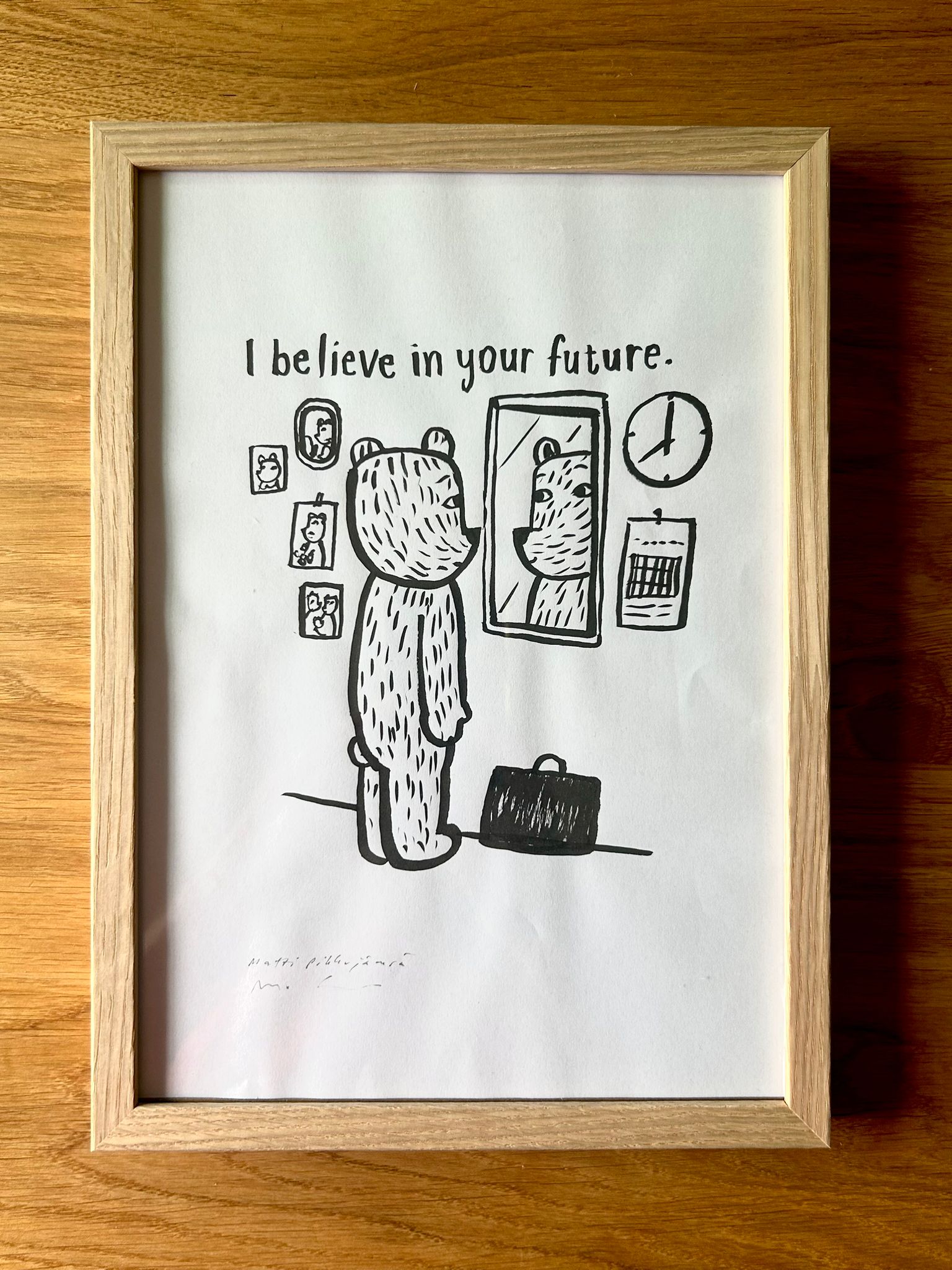 Original: I believe in your future