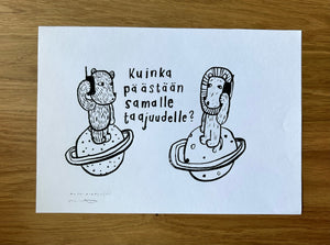 Original: Kuinka päästään samalle taajuudelle?