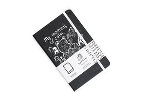 MyMomentOfCalm -ruled notebook A5