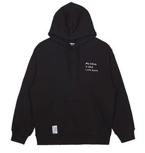 MyTalentIsThatICanListen hoodie black