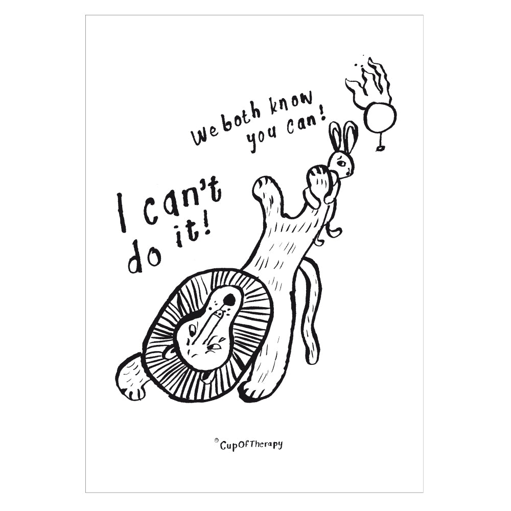 ICan’tDoIt! -poster A3